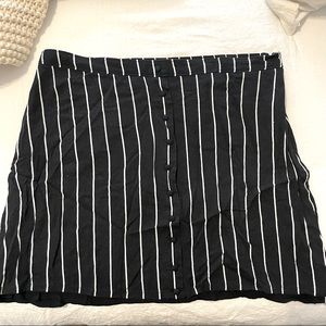 Abercrombie & Fitch Striped Skirt-Sz XL